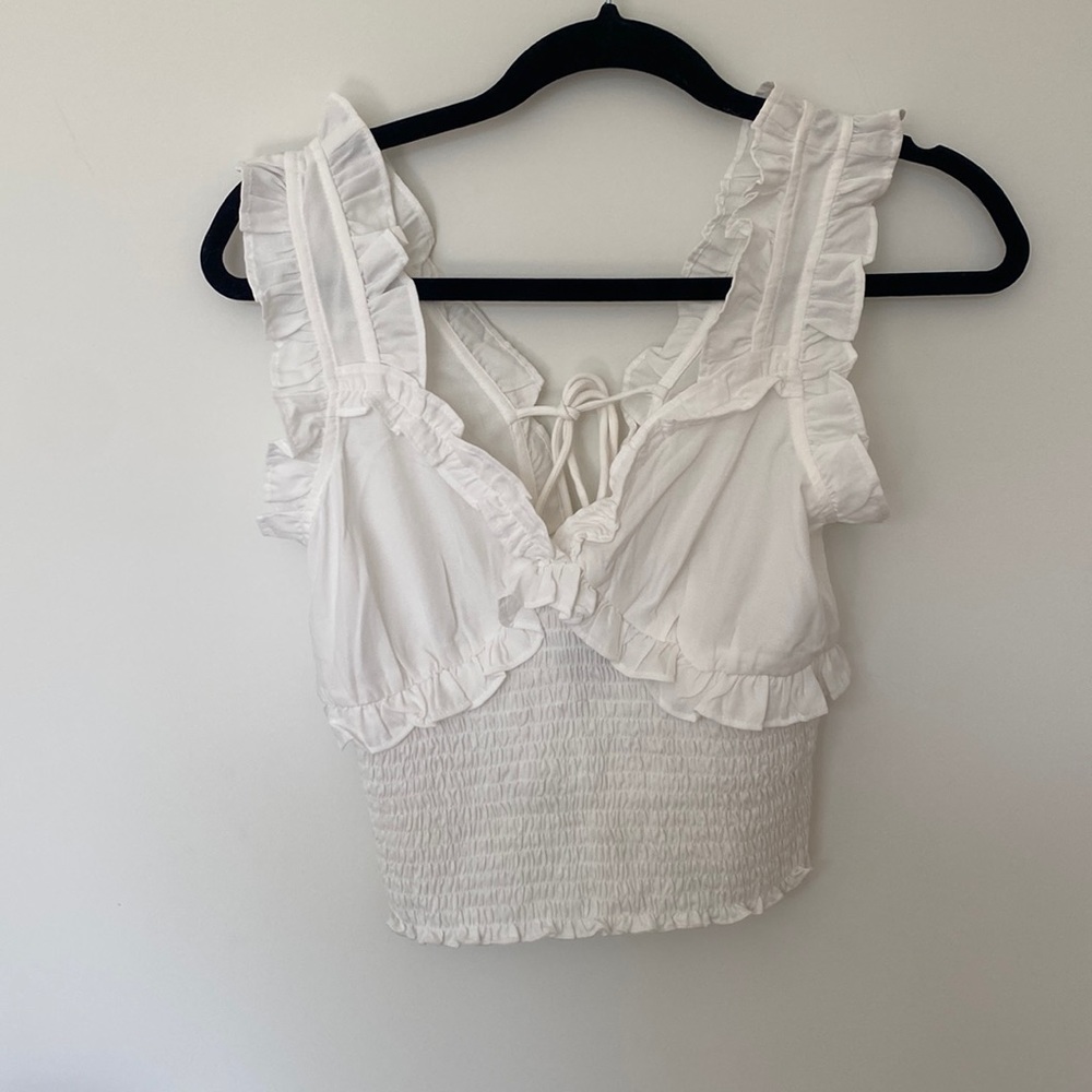 Topshop White Tank